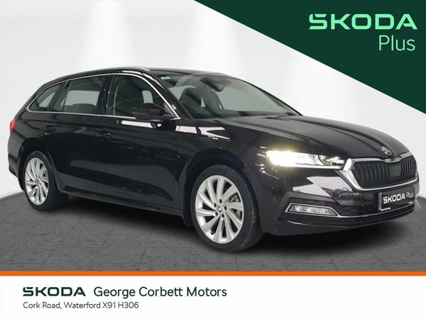 Skoda Octavia Estate, Petrol, 2021, Black