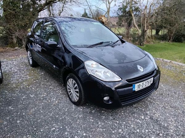 Renault Clio Hatchback, Ethanol Petrol, 2010, Black