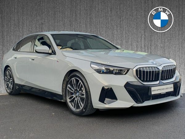 BMW 5-Series Saloon, Petrol Plug-in Hybrid, 2024, Grey