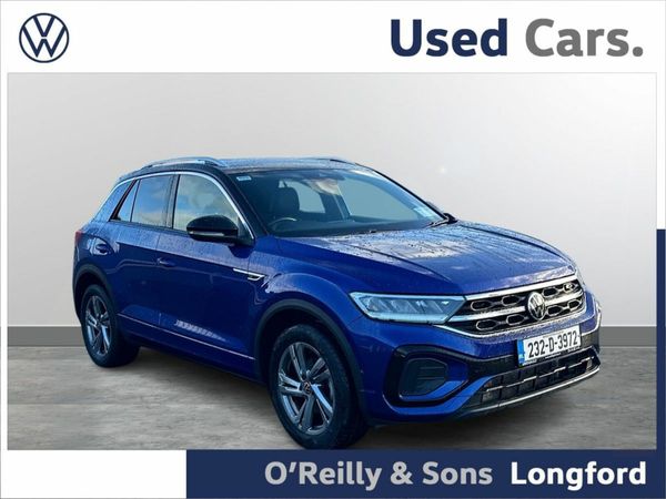 Volkswagen T-Roc SUV, Petrol, 2023, Blue