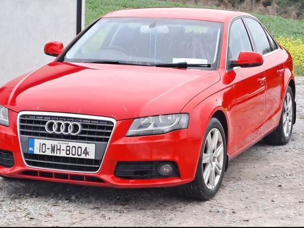 Audi A4 Saloon, Diesel, 2010, Red
