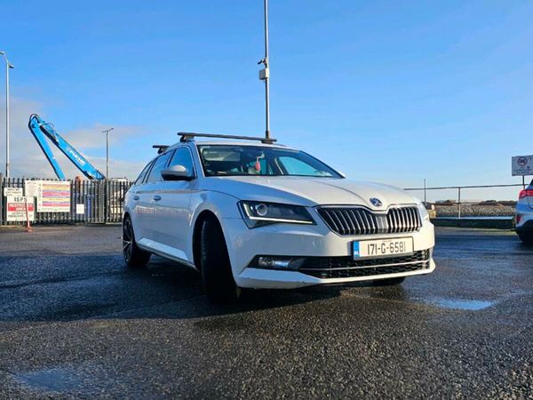 Skoda Superb Estate, Diesel, 2017, White