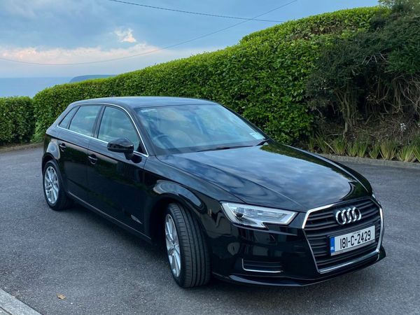 Audi A3 Hatchback, Diesel, 2018, Black