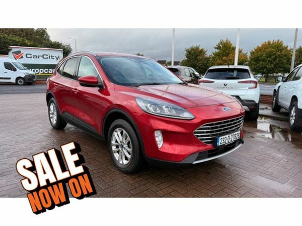 Ford Kuga MPV, Petrol Plug-in Hybrid, 2023, Red