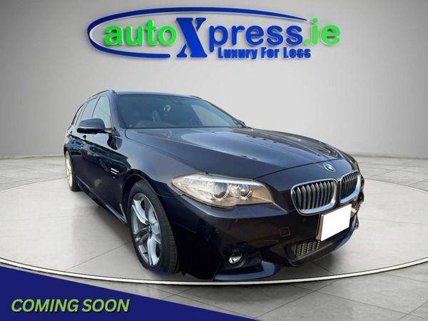 BMW 5-Series Estate, Diesel, 2016, Black