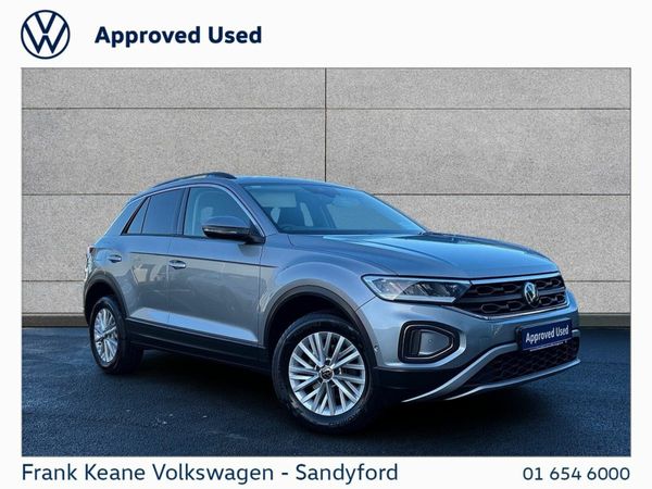 Volkswagen T-Roc SUV, Petrol, 2022, Silver