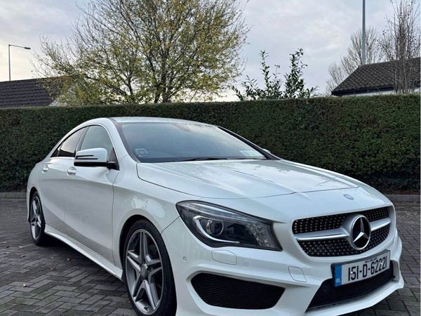 Mercedes-Benz CLA Saloon, Petrol, 2015, White
