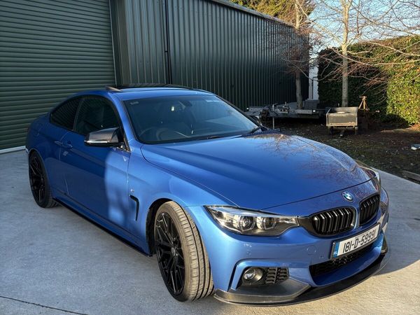 BMW 4-Series Coupe, Diesel, 2018, Blue