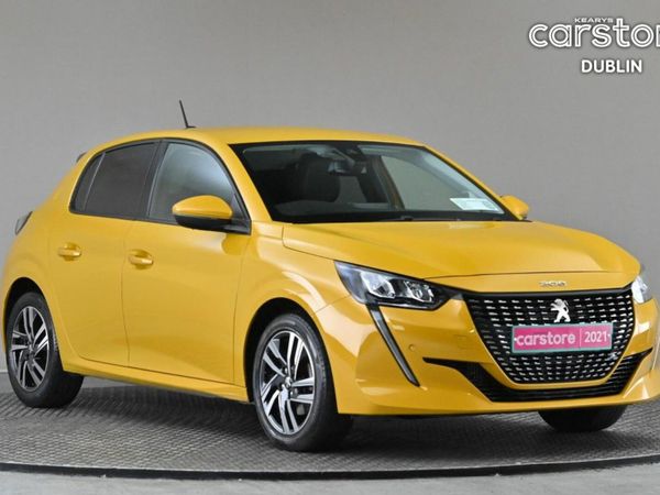 Peugeot 208 Hatchback, Petrol, 2021, Yellow