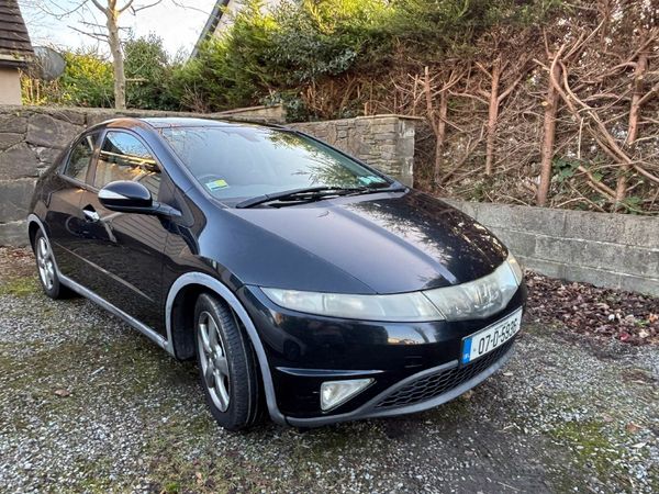 Honda Civic Hatchback, Petrol, 2007, Black