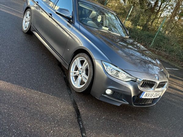 BMW 3-Series Saloon, Petrol Hybrid, 2018, Grey