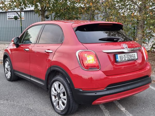 Fiat 500X SUV, Diesel, 2016, Red