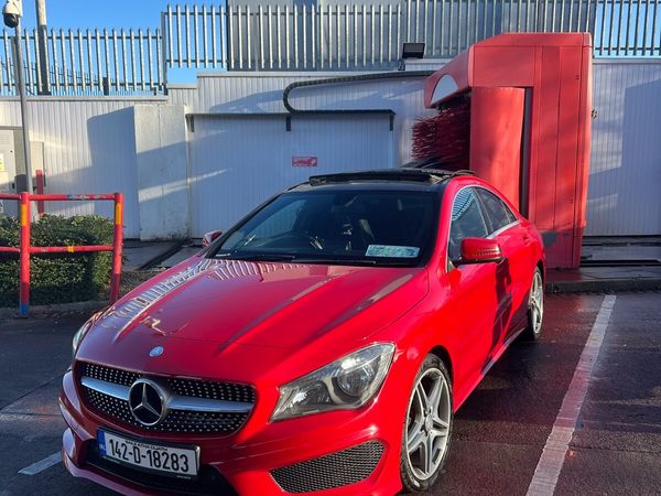 Mercedes-Benz CLA Saloon, Petrol, 2014, Red