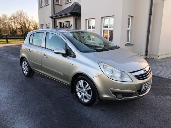 Opel Corsa Hatchback, Petrol, 2008, Silver