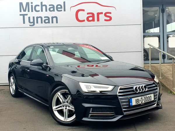 Audi A4 Saloon, Petrol, 2018, Black