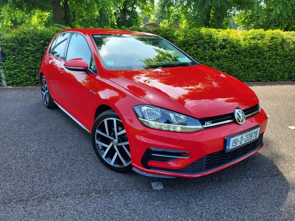 Volkswagen Golf Estate, Petrol, 2019, Red