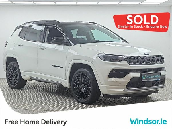 Jeep Compass SUV, Petrol Plug-in Hybrid, 2023, White