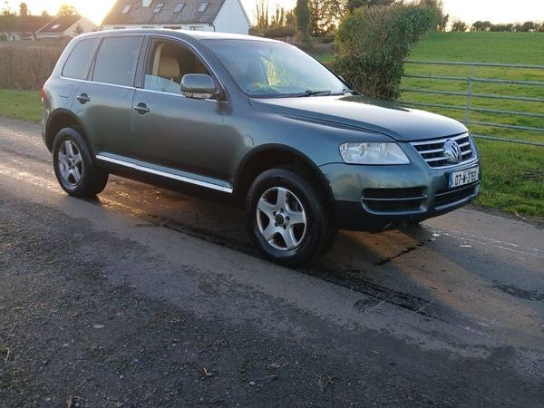Volkswagen Touareg SUV, Diesel, 2007, Green