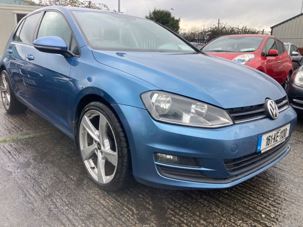 Volkswagen Golf Hatchback, Diesel, 2016, Blue
