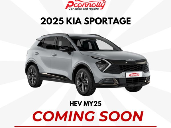 Kia Sportage SUV, Petrol Hybrid, 2025, Grey