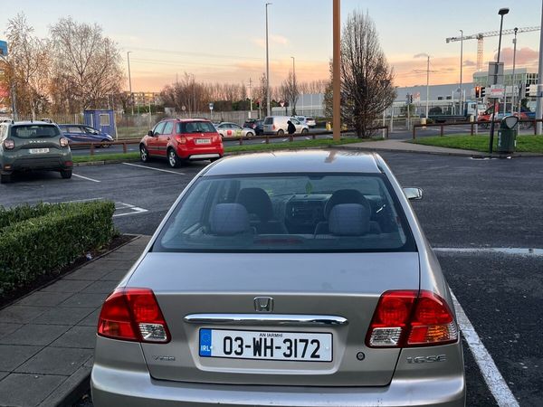 Honda Civic Saloon, Petrol, 2003, Beige