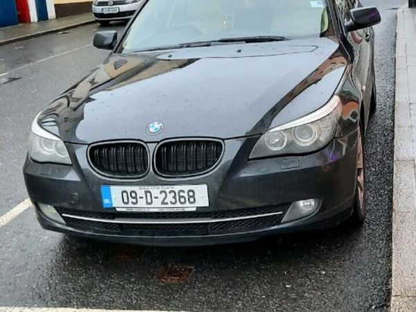 BMW 5-Series Saloon, Diesel, 2009, Black