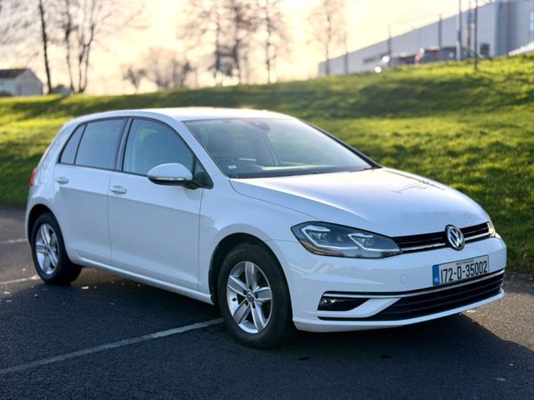 Volkswagen Golf Hatchback, Petrol, 2017, White