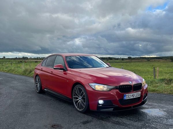 BMW 3-Series Saloon, Diesel, 2015, Red
