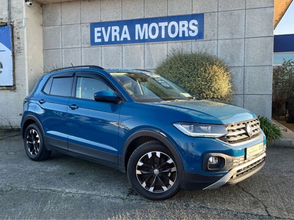Volkswagen T-Cross SUV, Petrol, 2020, Blue