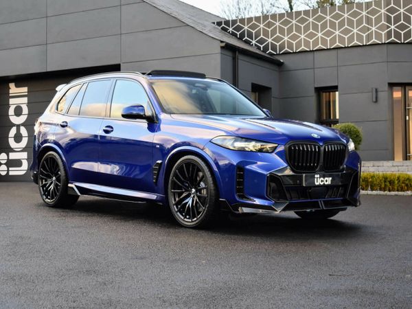 BMW X5 SUV, Electric, 2025, Blue