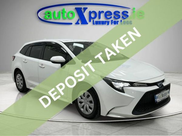 Toyota Corolla Estate, Petrol Hybrid, 2020, White