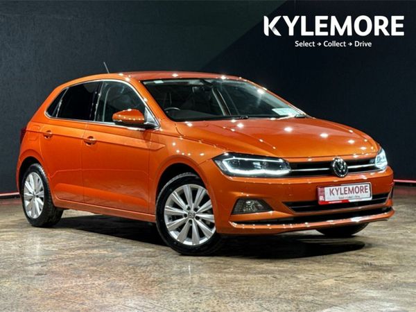Volkswagen Polo Hatchback, Petrol, 2020, Orange