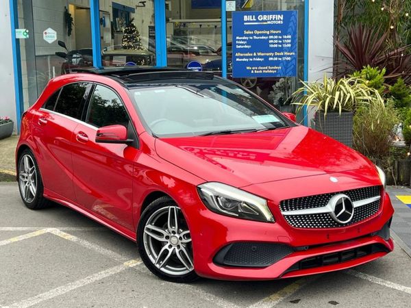 Mercedes-Benz A-Class Hatchback, Petrol, 2017, Red