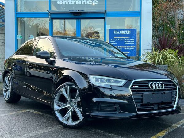 Audi A3 Saloon, Petrol, 2017, Black