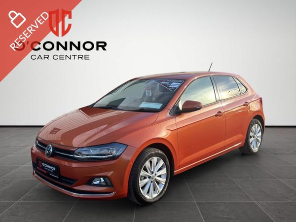 Volkswagen Polo Hatchback, Petrol, 2018, Orange