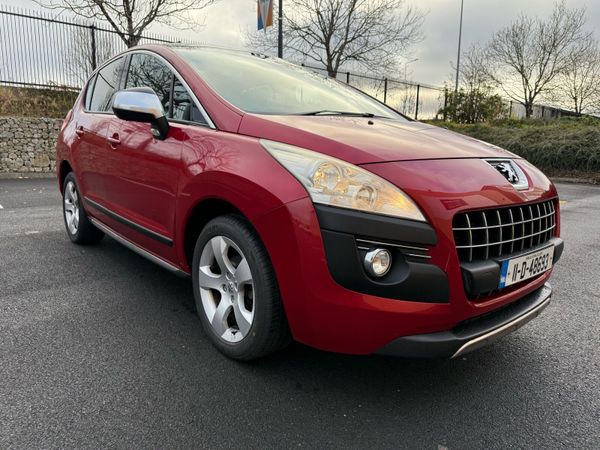 Peugeot 3008 MPV, Diesel, 2011, Red