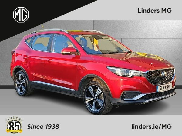 MG ZS Hatchback, Electric, 2021, Red