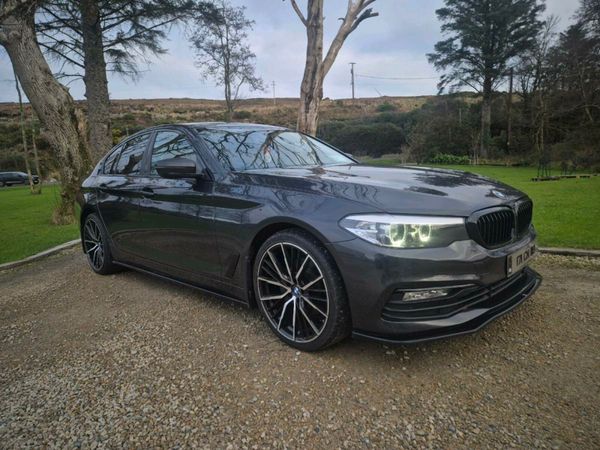 BMW 5-Series Saloon, Diesel, 2017, Grey