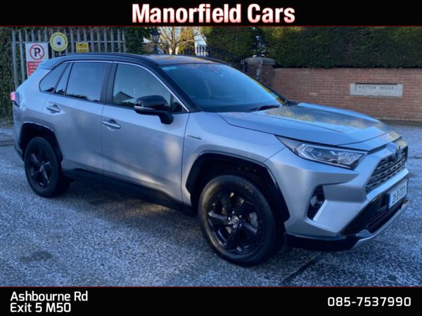 Toyota RAV4 SUV, Petrol Hybrid, 2021, Grey