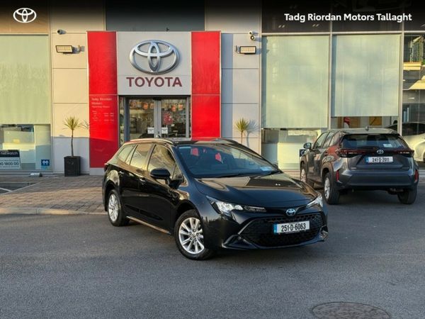 Toyota Corolla Estate, Petrol Hybrid, 2025, Black