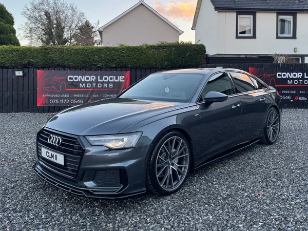 Audi A6 Saloon, Diesel Hybrid, 2019, Grey