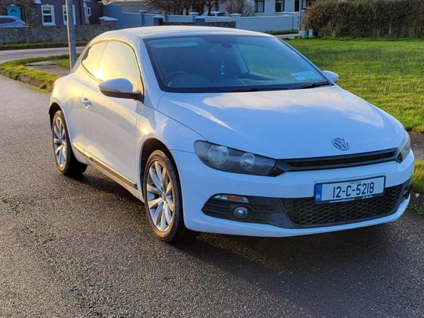 Volkswagen Scirocco Hatchback, Petrol, 2012, White