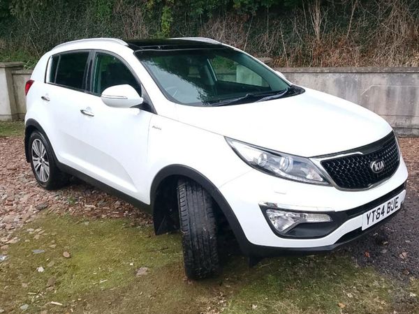 Kia Sportage SUV, Diesel, 2014, White
