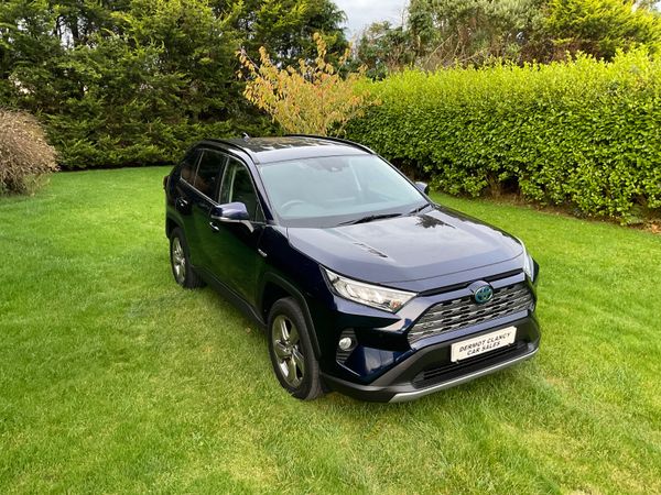 Toyota RAV4 SUV, Petrol Hybrid, 2021, Blue
