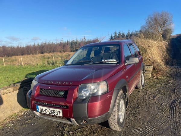 Land Rover Freelander SUV, Diesel, 2004, Red