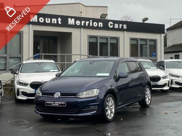 Volkswagen Golf Hatchback, Petrol, 2016, Blue