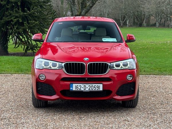 BMW X4 SUV, Diesel, 2016, Red