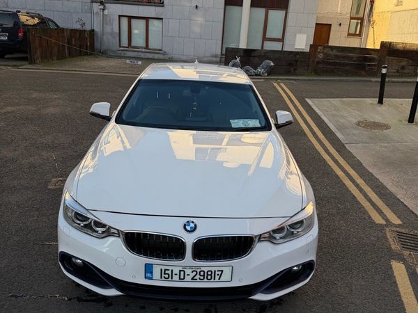 BMW 4-Series Saloon, Diesel, 2015, White
