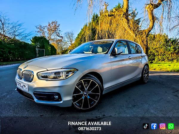BMW 1-Series Hatchback, Petrol, 2017, Silver