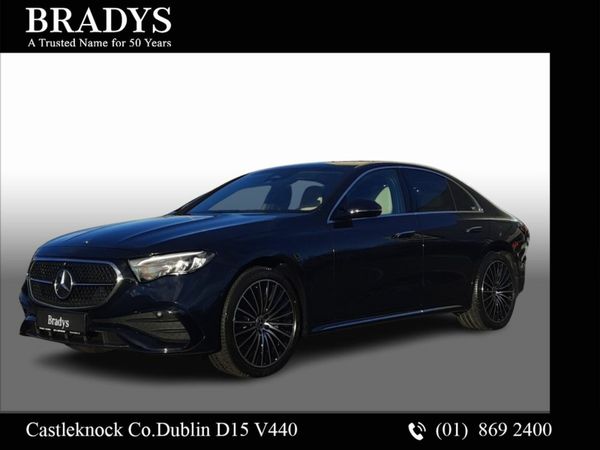 Mercedes-Benz E-Class Saloon, Diesel Plug-in Hybrid, 2026, Blue
